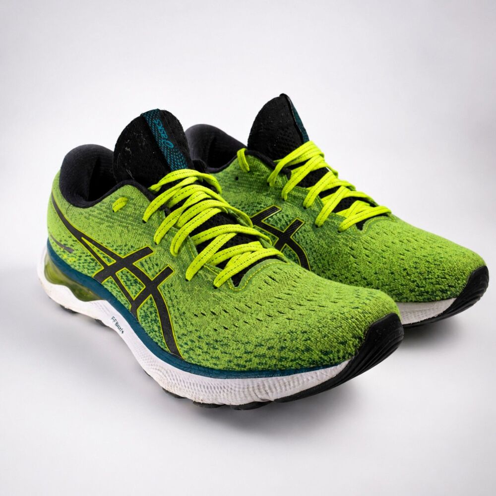 ASICS Gel Nimbus 25 Men Size 11 Neon Green Running Shoes 1013B390